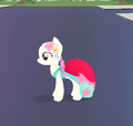Blossom Dress worn by a pony