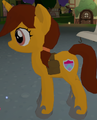 The Satchel Bag worn by a pony