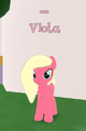 Viola as an adult mare prior to OAR