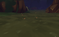 Mushrooms can be found on the ground at the Evershade Forest