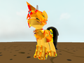 (owned by solarflare13) A player wearing a full set of Elementium Armor (old texture)