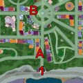 Locations in Cantermore used in the Intensive Carrot Unit quest