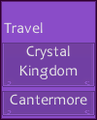 The train station portal menu in Ponydale