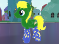 A full set of Moon and Stars Socks equipped on a character