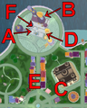 Locations in Cantermore used in the Picking Up the Pieces quest